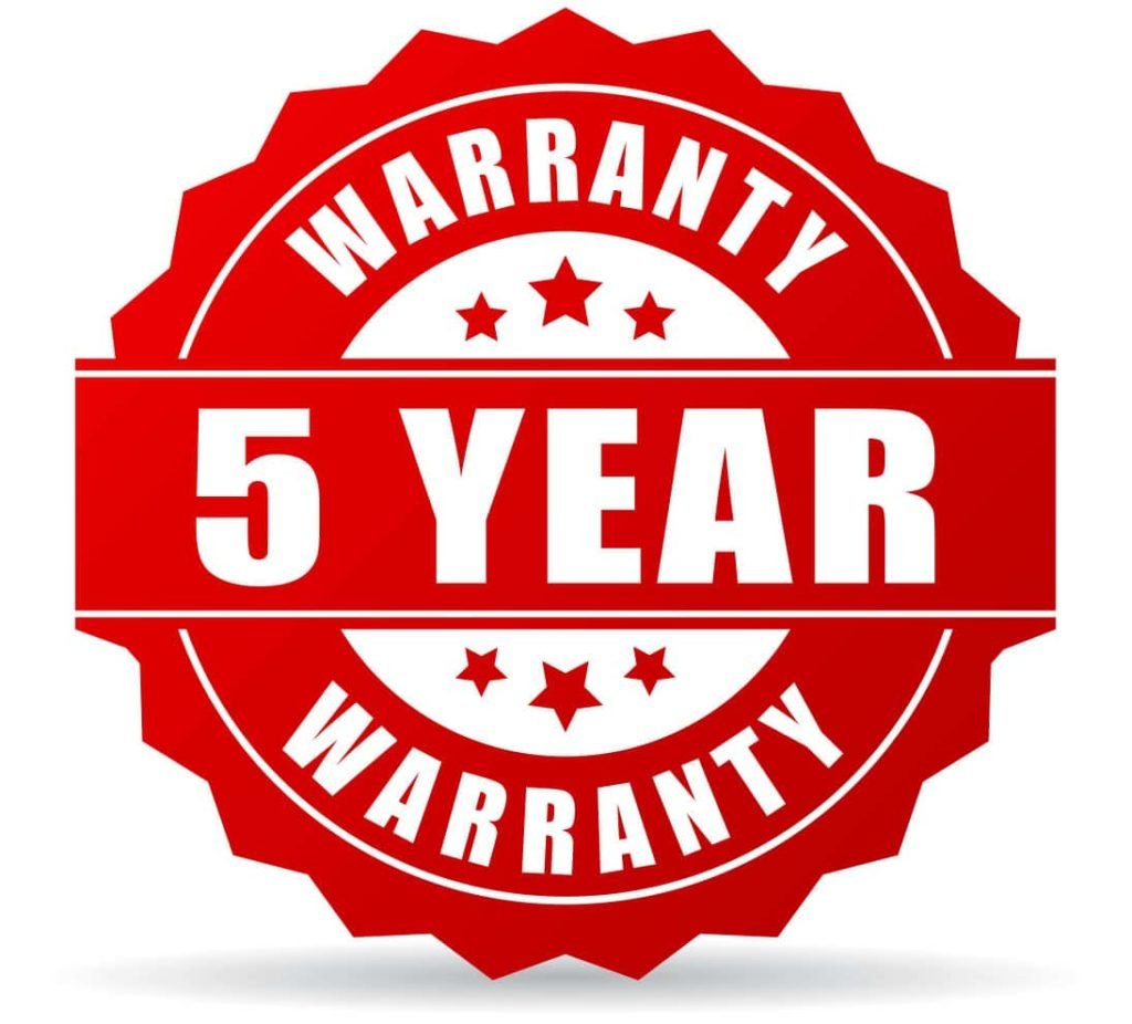 Warranty-5year